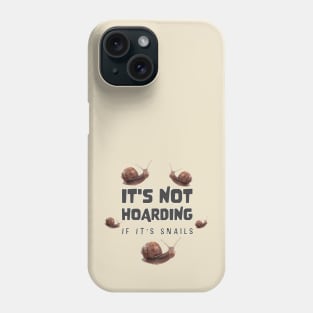 I love snails Phone Case