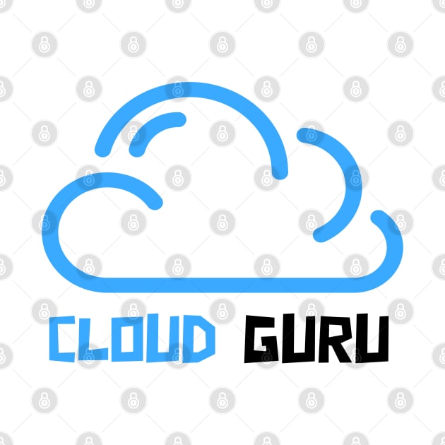 Cloud Guru by Cyber Club Tees