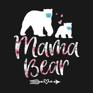 T-shirt for women, MAMA bear shirt, floral mama bear shirt, momma bear shirt, boho mama bear t-shirt, mama bear tee, mothers day T-Shirt