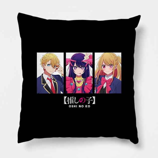 Oshi No Ko Squads Pillow by Shelter Art Space