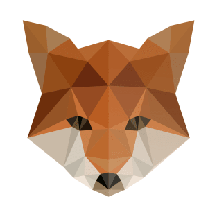 Low Poly Fox T-Shirt