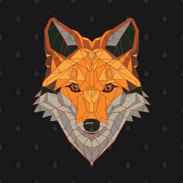 Geometrical Fox by LR_Collections