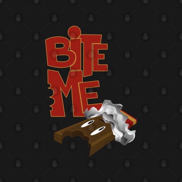 Bite Me - Chocolate Bar by adamzworld