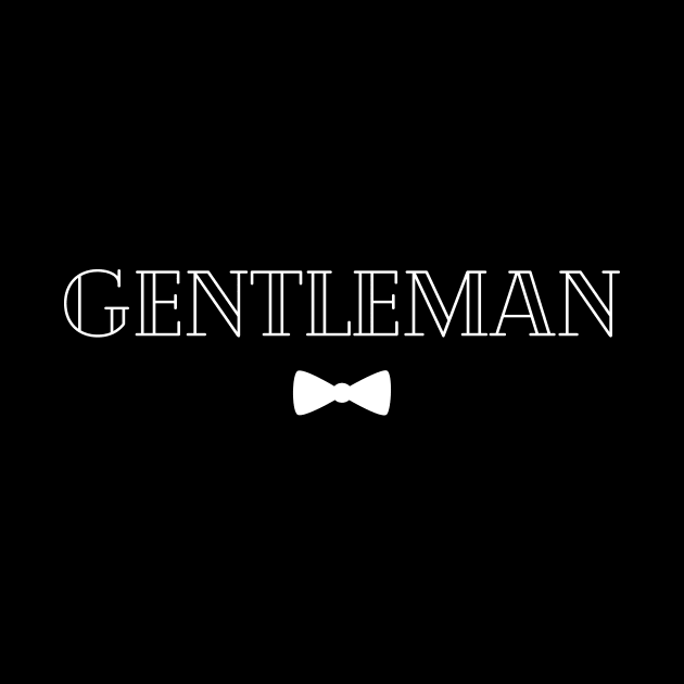 Gentleman T-Shirt by Wintrly