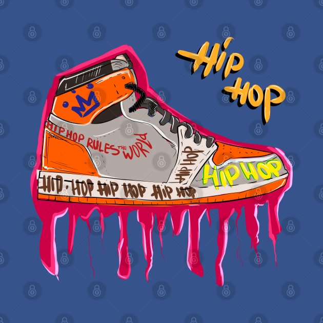 HIP HOP JORDAN SHOES by yera