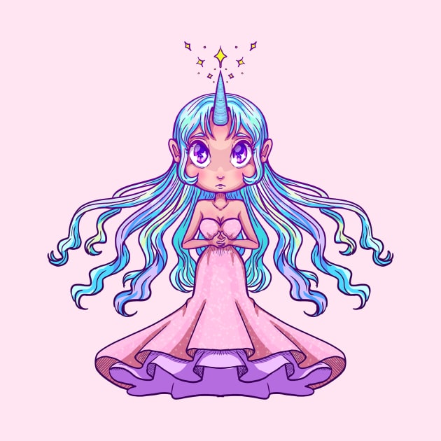 unicorn girl by koneko