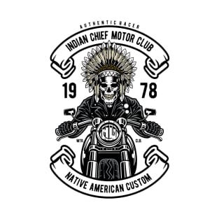 Indian Chief Biker T-Shirt