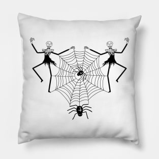 Halloween nightmare lace Pillow