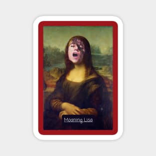 Mona Lisa moaning Magnet