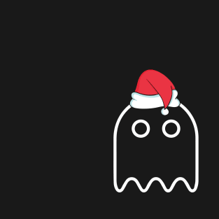 Pacman Ghost Christmas T-Shirt