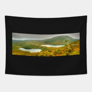 Cradle Mountain Lakes panorama Tapestry