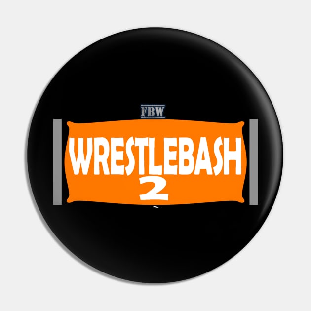 FBW WrestleBash 2 Logo Pin by FBW Wrestling 
