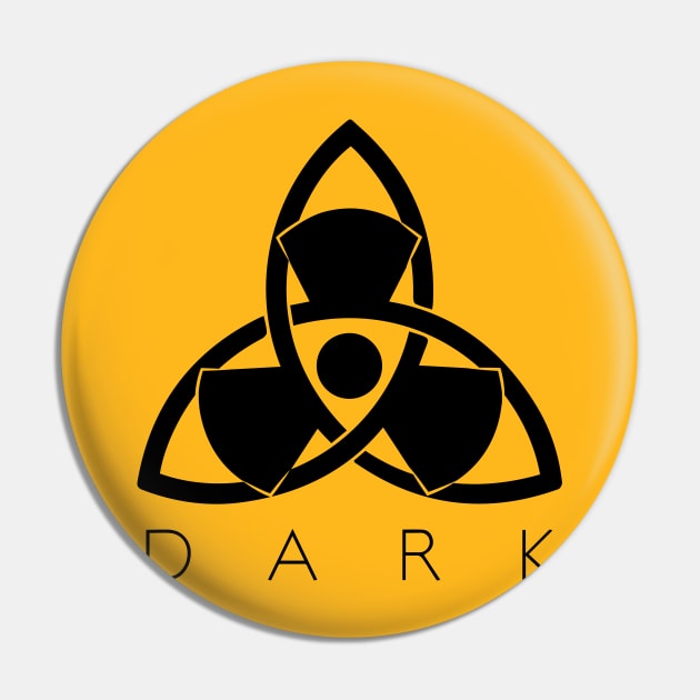 Nuclear Triskel Dark Pin by Ddalyrincon