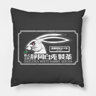 Tea Rabbit (w) Pillow