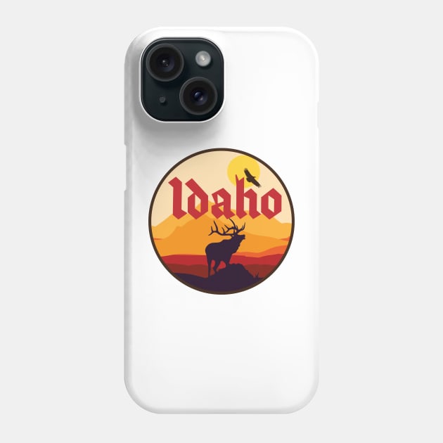 Idaho Elk Phone Case by GrumpyDog