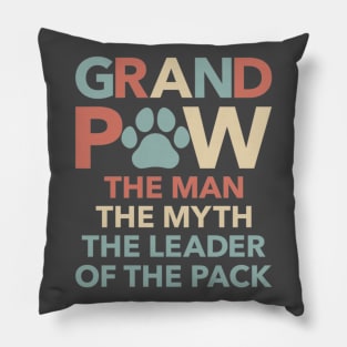 Grandpaw Leader Of The Pack Pillow