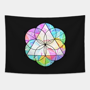 Dimensional Cube Tapestry