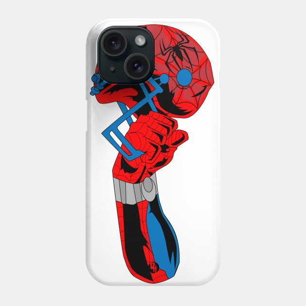 Spider Helm Phone Case by kodyart101