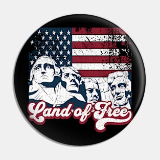 Land of Free Pin