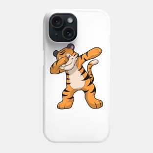 Tiger at Hip Hop Dance Dab Phone Case