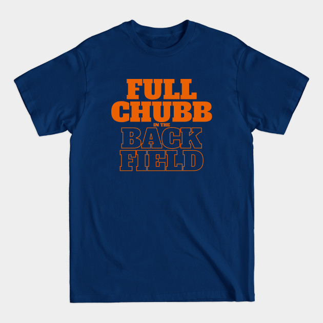 Disover Full Chubb in the Backfield - Cleveland Browns - T-Shirt