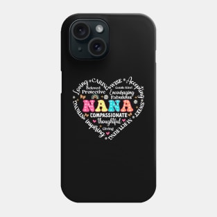 Retro Nana Grandma, Nana, Blessed Nana, Nana Life, Mother's Day Phone Case