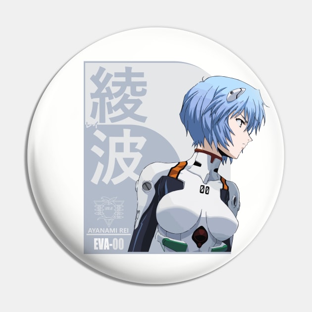 Ayanami Rei Pin by Koburastyle