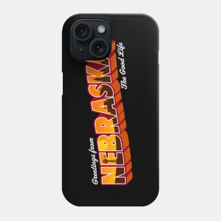 Nebraska Nostalgic Design Phone Case