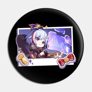 Honkai Star Rail Chibi Topaz Market Pin