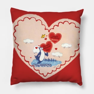 Hamm's Valentine Bear Pillow