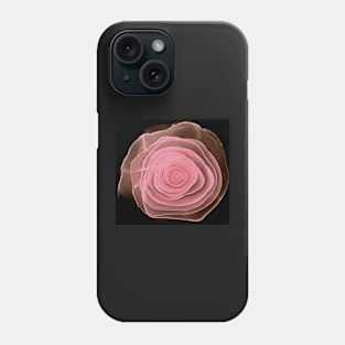 Pink Whisper Alcohol Rose Abstract Phone Case