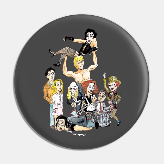 Rocky Horror picture Show - cartoon style Pin by brodiehbrockie