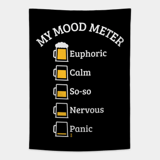 My Mood Meter (Beer Drinker / V2 / NEG) Tapestry