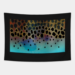 RAINBOW CAMO FLAME Tapestry