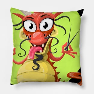 Dragon Takeout Pillow