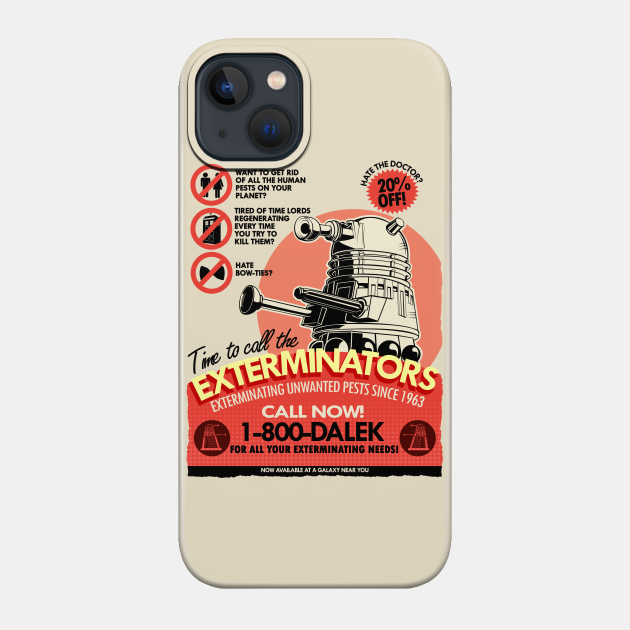 The Exterminators - Doctor Who - Phone Case