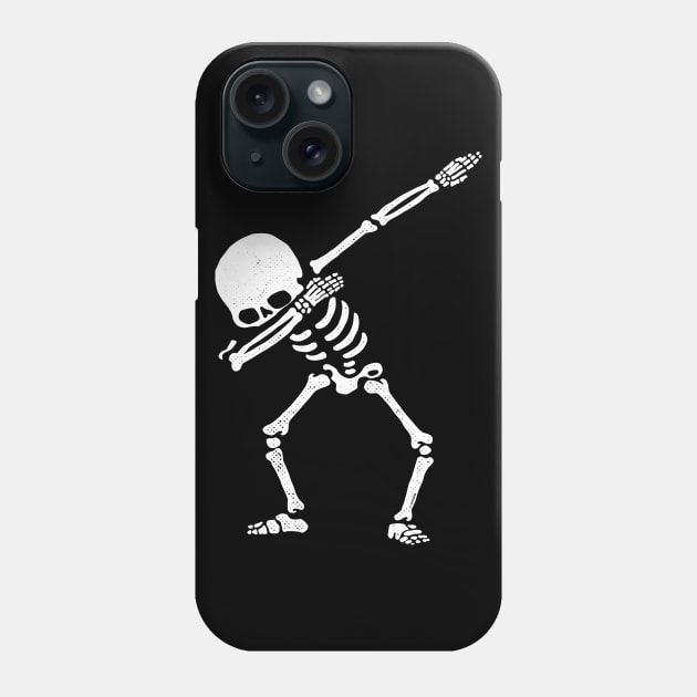 Dabbing Skeleton Phone Case by vo_maria