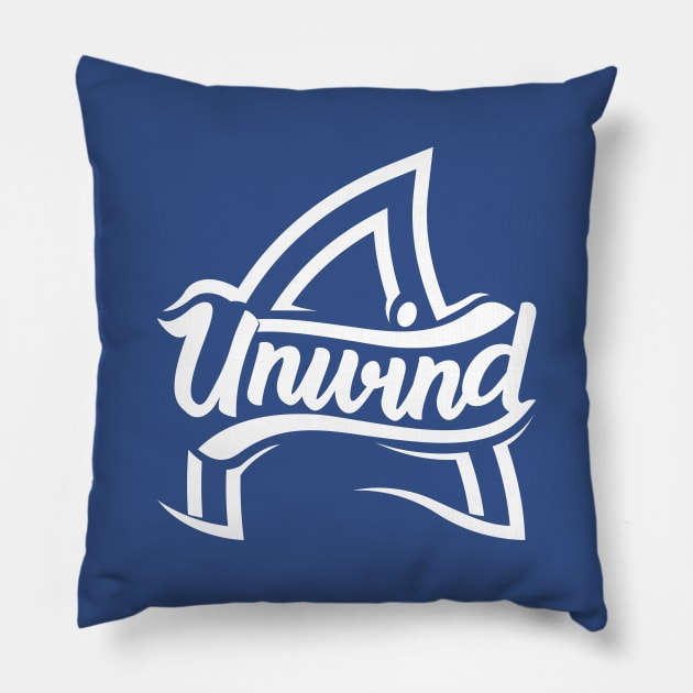 Unwind Pillow by rojakdesigns