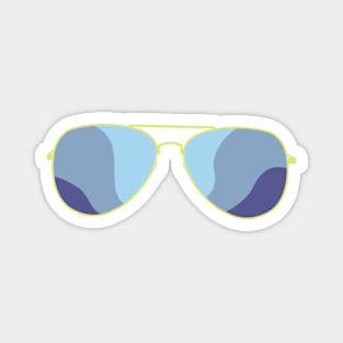 Minimalist Sun Glasses Magnet