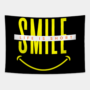 Smiley Face Tapestry