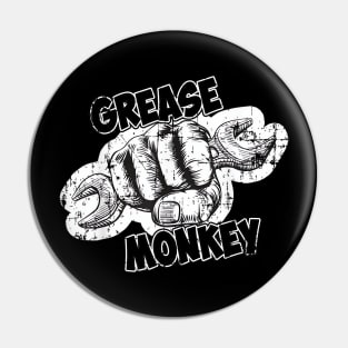 Grease Monkey - Wrench Auto Mechanics Pin