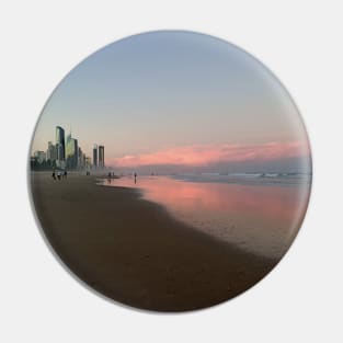 sunset on the beach photograph Pin