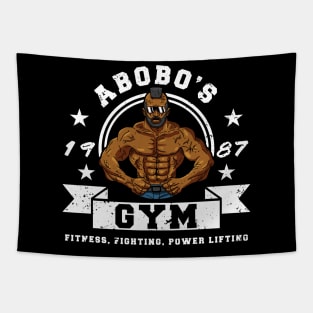 Abobo's Gym Tapestry