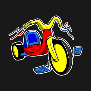 Big Wheel Cartoon - 80's Kid Toys T-Shirt