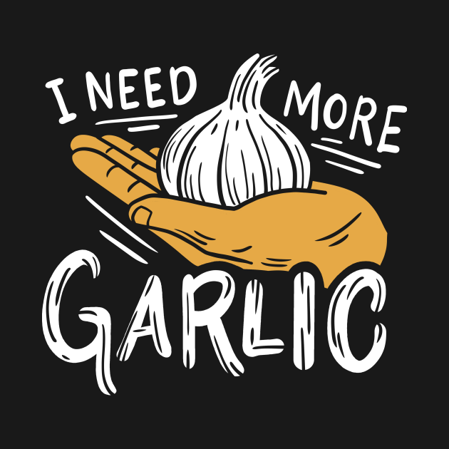 Garlic - Garlic - T-Shirt | TeePublic