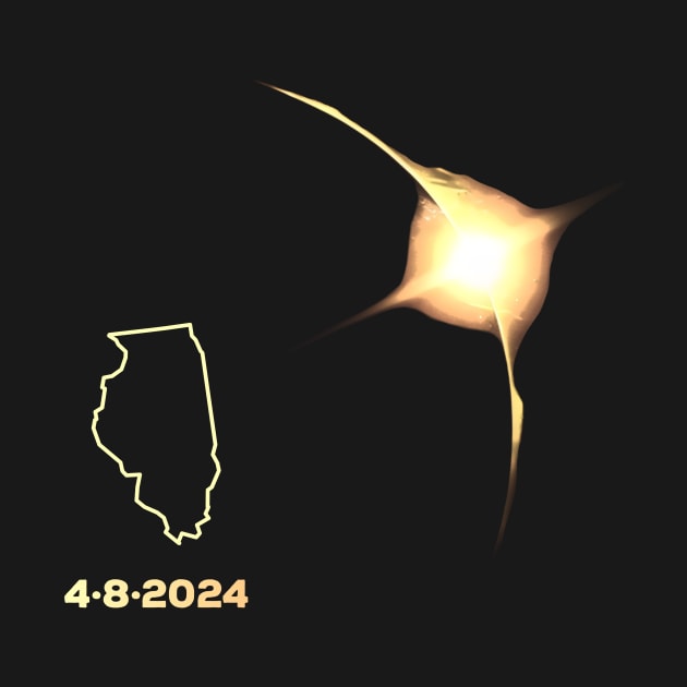 Solar Eclipse 2024 Illinois by Ideal Action