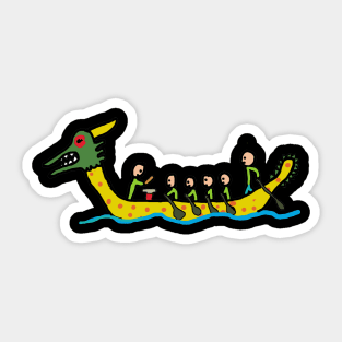 Dragon Boat Stickers for Sale