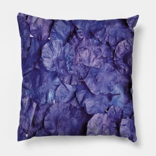 Purple leaves Pillow