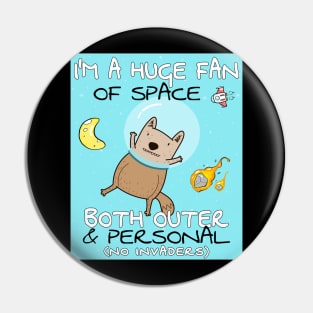 Im a huge fan of space both outer and personal Pin