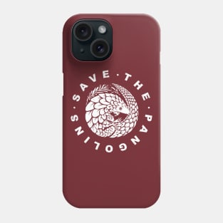 Endangered Animal - Save The Pangolin Phone Case